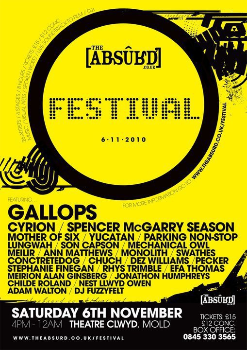 absurd festival poster